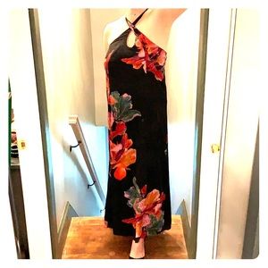 Maeve tropical floral maxi dress